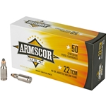 Armscor FAC22TCM1N 22 TCM 40 GR Jacketed Hollow Point 50 Bx/ 20 Cs