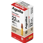 Aguila 1B222321 Interceptor 22 Long Rifle (LR) 40 GR Copper-Plated Hollow Point