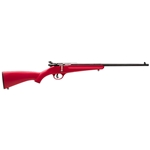 Savage 13795 Rascal Youth Bolt 22 LR 16.1" 1 Red Fixed Synthetic Stock Blued Car