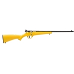 Savage 13805 Rascal Youth Bolt 22 LR 16.1" 1 Yellow Fixed Synthetic Stock Blued