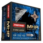 9MM LUGER 108GR NORMA MHP