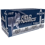 Fiocchi 223HVA50 Field Dynamics 223 Rem 50 gr V-Max 50 Bx