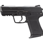 HK 81000020 HK45 Compact V7 LEM 45 ACP Caliber with 3.94" Barrel, 8+1 Capacity, Overall Black Finish, Picatinny Rail Frame, Serrated Steel Slide & Interchangeable Backstrap Grip Includes 2 Mags