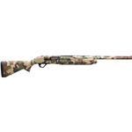 SX4 Waterfowl Hunter 20 Gauge 26" 4+1 3" Woodland Camo Fixed Textured Grip Paneled Stock Right Hand (Full Size) Includes 3 Chokes