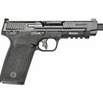 Smith & Wesson, M&P, Semi-automatic, Internal Hammer Fired, Full Size, 5.7X28MM, 5" Threaded Barrel, Optics Ready, No Manual Thumb Safety, Optic Height Sights, Black, 22 Rounds, 2 Magazines