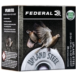 Federal USH206 Upland Field & Range 20 Gauge 2.75" 3/4 oz 1500 fps 6 Shot 25 Bx