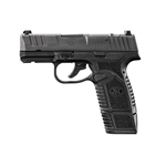 FN 66101410 Reflex MRD Micro-Compact Frame 9mm Luger 15+1/11+1, 3.30" Black Target Crown Steel Barrel, Black PVD Optic Ready/Serrated Steel Slide & Polymer Frame w/Picatinny Rail, Ambidextrous