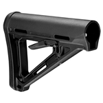Magpul MAG400-BLK MOE Carbine Stock Black Synthetic for AR-15, M16, M4 Mil-Spec Tube (Tube Not Included)