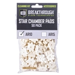 AR-10 Chamber Star Pads, 8-32 Threads (Male/Male) Adapter, 50-Pack