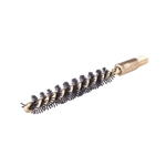 Nylon Bristle Bore Brush, .25, 264 Caliber & 6.5mm, Brass Core