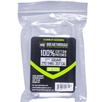 Cotton Patches, 1.75" Square, 270 Thru 357 Caliber, 50-Pack