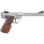 RUGER MKIV TRGT HUNTER 22LR 6.9" SS 40160 | 10+1 | FIBER OPTIC FS