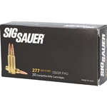 Sig Sauer E277SFB13520 Elite Ball 277Fury 135gr Full Metal Jacket 20 Per Box