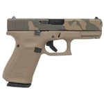 Glock 19 Gen5 9MM 4.02" 15-RD CAMO & FDE Pistol