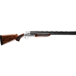 ATI ATIGKOF123B26 3B 12 Gauge 3.50" 3 Shot 26" Vent Rib Barrel, Engraved Silver Receiver, Fixed Wood Stock
