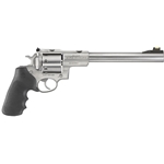Ruger 5526 Super Redhawk 22 Hornet 8rd 9.50" Satin Stainless Steel Barrel, Cylinder & Frame, Black Hogue Tamer Monogrip Grip, Transfer Bar Safety