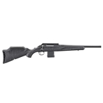 Ruger 56903 American Patrol Gen II 5.56 NATO 10+1 16.10" Graphite Black Cerakote Threaded Bull Barrel & Alloy Steel Receiver w/Picatinny Rail, Black Splatter Adj LOP Synthetic Stock