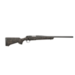 Bergara Rifles B14S903 B-14 Stoke Compact 243 Win 4+1 20" Graphite Black Cerakote Contour Threaded Barrel, Graphite Black Cerakote Drilled & Tapped Stainless Steel Receiver, Fixed Sporter Soft Touch Black Webbed Tan Synthetic Stock