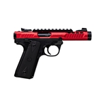 RUGER MKIV 22/45 RED 22LR 4.4" 10-RD SEMI-AUTO PISTOL