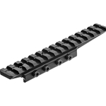 Leapers MNTDTW145 Picatinny Adapter Mount Matte Black Anodized Aluminum