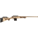 Ruger 46990 American II Full Size 204 Ruger 10+1 22" Burnt Bronze Cerakote Spiral Fluted Threaded Barrel & Steel Receiver w/Picatinny Rail, Dipped GoWild I-M Camo Adj LOP Synthetic Stock