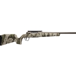 Savage Arms 32287 Axis 2 Pro Full Size 25-06 Rem 4+1 20" Gun Metal Bronze Cerakote Heavy Sporter Threaded Barrel & Picatinny Rail Carbon Steel Receiver, Fixed w/Pistol Grip Woodland Camo Synthetic Stock, Right Hand