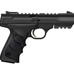 Browning 051602490 Buck Mark Black Label URX 22 LR 10+1 5.50" Matte Blued Contoured Barrel, Matte Black Serrated Slide, Matte Black Aluminum Frame w/Picatinny Rail, Black UFX Overmolded Grip