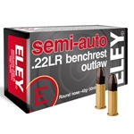 ELEY 22LR 42g RN S/A BENCHREST OUTLAW 50b 100c