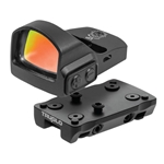 TruGlo TG8100B4 Tru•Tec Micro Combos Black Anodized 1 x 23 mm x 17 mm 3 MOA Red Dot Ruger 10/22