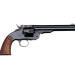 UBERTI 1875 NO 2 TOP BREAK REVOLVER 45LC CASE HARDENED/WOOD 7" 348500