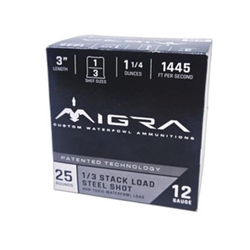 MIGRA AMMUNITION M12S246P Combinational Weekender 12 Gauge 3" 1 1/4 oz 2,4 Shot
