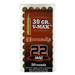 83202 HRNDY 22WMR 30R V-MAX 50/2000