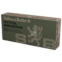 Sellier & Bellot SB76239A Rifle Training 7.62X39mm 123 GR FMJ 20 Bx/ 30 Cs