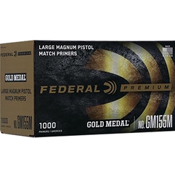 Federal GM155M Premium Gold Medal Large Magnum Match Pistol Primer