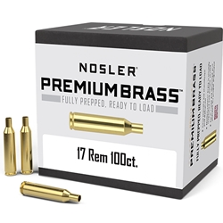 Nosler 10128 Brass Nosler 17 Remington
