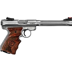 RUGER MKIII HUNTER 22LR STAINLESS/LAMINATE 6.87” 2-10 ROUND MAGAZINES 10160
