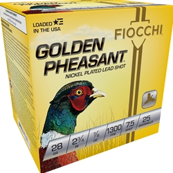 GOLDEN PHEASANT 28GA 7/8OZ 7.5 SHOT