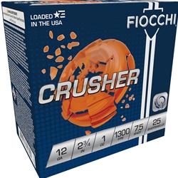 Fiocchi 12CRSR75 Exacta Crusher 12 Gauge 2.75" 1 oz 7.5 Shot 25 Bx