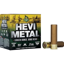 HEVI-Metal HS38588 HEVI-Metal Longer Range 12Gauge 3.50" 1 1/2oz BBShot 25 Per Box
