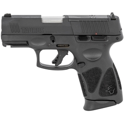 TAURUS G3C 9MM BLK/BLK 3.2" 12+1 OR 1-G3CP931