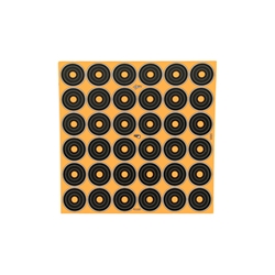 Allen, EZ AIM Adhesive, Bullseye, 1", 12 Sheets