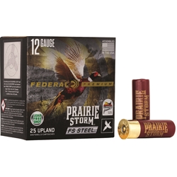 Federal PFSX143FS4 Premium Prairie Storm FS 12 Gauge 3" 1 1/8 oz 4 Shot 25 Per Box