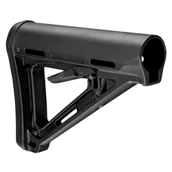 Magpul MAG400-BLK MOE Carbine Stock Black Synthetic for AR-15, M16, M4 Mil-Spec Tube (Tube Not Included)