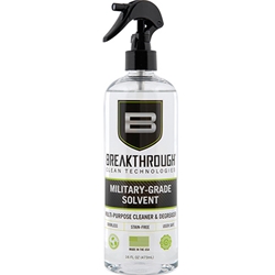 Breakthrough Clean Technologies Military-Grade Solvent, 16oz Bottle, Clear