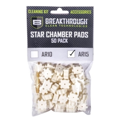 AR-15 Chamber Star Pads, 8-32 Threads (Male/Male) Adapter, 50-Pack