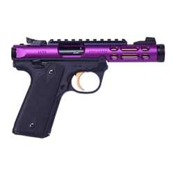 RUGER RUMKIVLITEPPGD MKIV 22/45 LT 22LR PURPLE/GOLD 43931 1/2-28 TPI