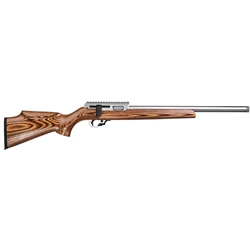 SUMMIT CLASSIC 17HMR BROWN SPORTER STOCK WITH RR THEADED 1/2X28