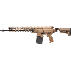 Sig Sauer RSPEAR76216B MCX Spear 7.62x51mm NATO 20+1 16", Coyote, Magpul SL-K Folding Stock, OEM Polymer Grip, SLX/SLH QD Flash Hider, Ambi Controls, Adj. Gas Block