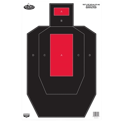 Birchwood Casey, Dirty Bird 16.5" x 24" BC-IPSC Practice Target, 3 Targets