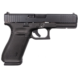 Glock UA215S201MOS G21 Gen5 MOS Standard 45 ACP 10+1 4.61" Black GMB Barrel, Black nDLC Serrated Slide, Black Polymer Frame w/Picatinny Rail, Black Textured w/Interchangeable Backstrap Grip, Ambidextrous, USA Made